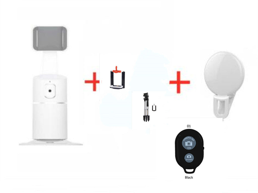 Smart Face Recognition Tracking PTZ Mobile Phone Stand Live Broadcast | حامل هاتف ذكي بتتبع الوجه للبث المباشر