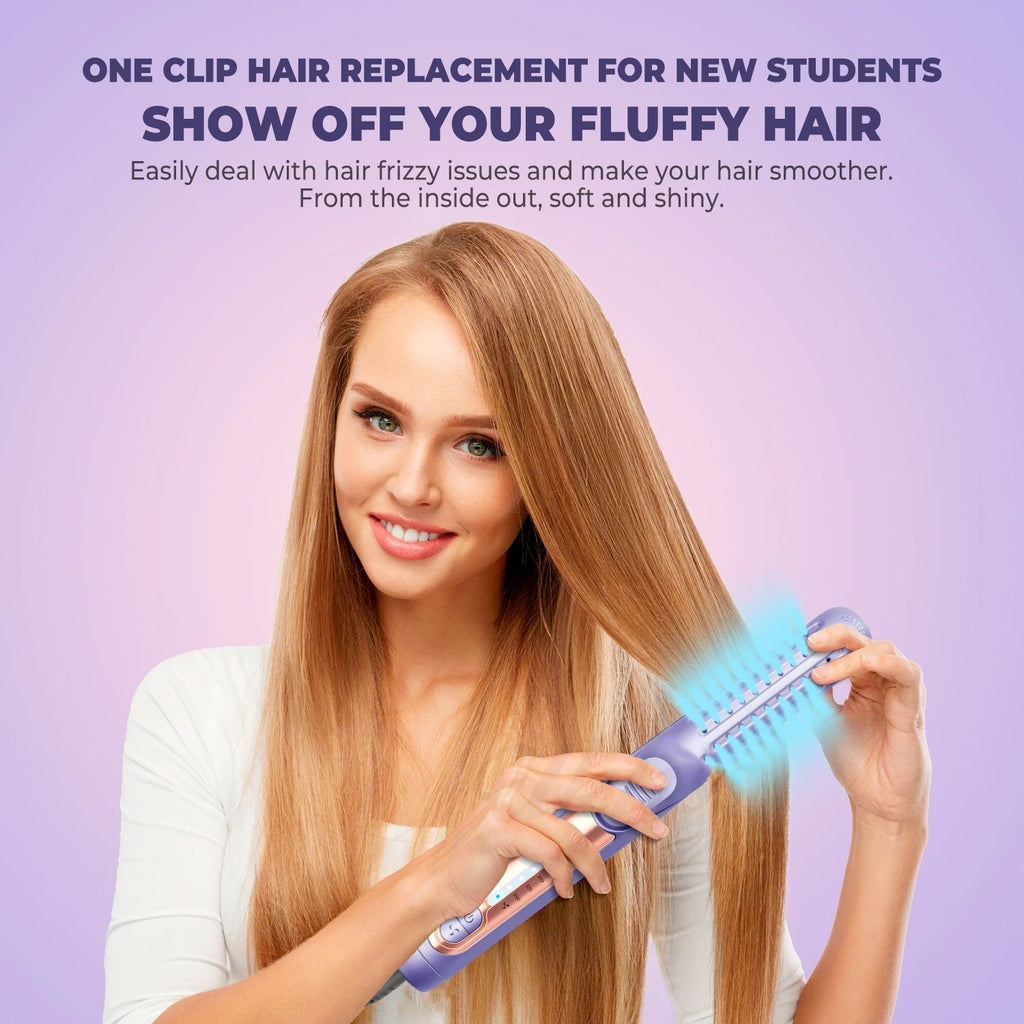 مكواة شعر كهربائية منزلية للتجعيد والتسريح | Home Hair Curling Electric Hair Straightener Device