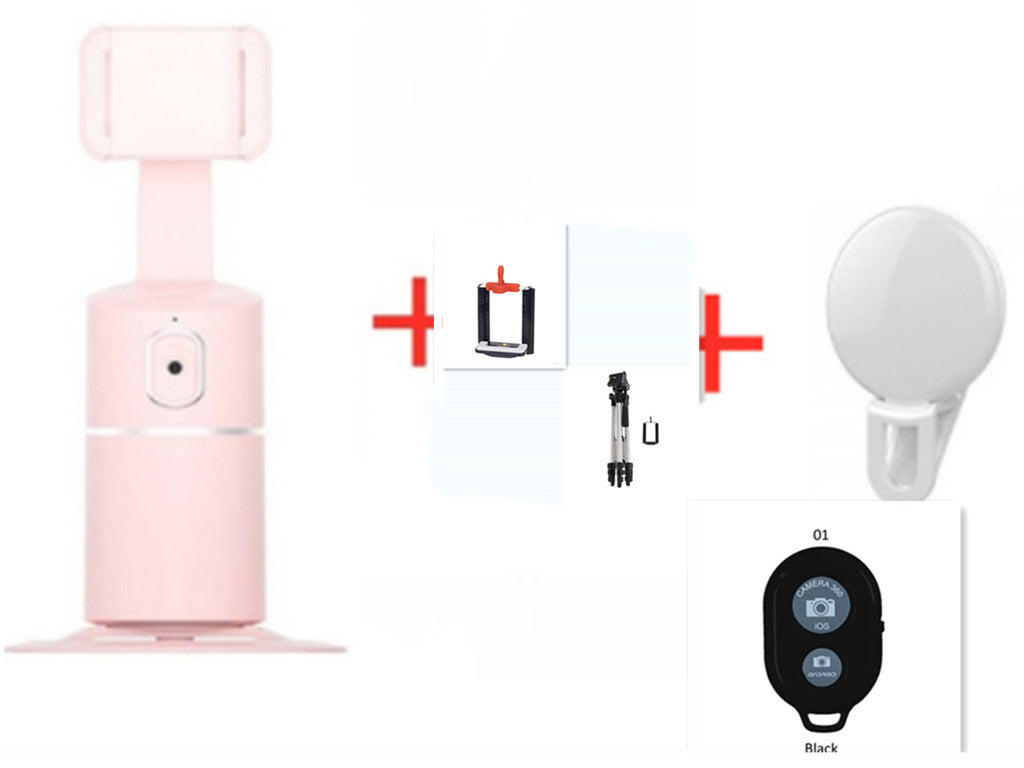 Smart Face Recognition Tracking PTZ Mobile Phone Stand Live Broadcast | حامل هاتف ذكي بتتبع الوجه للبث المباشر