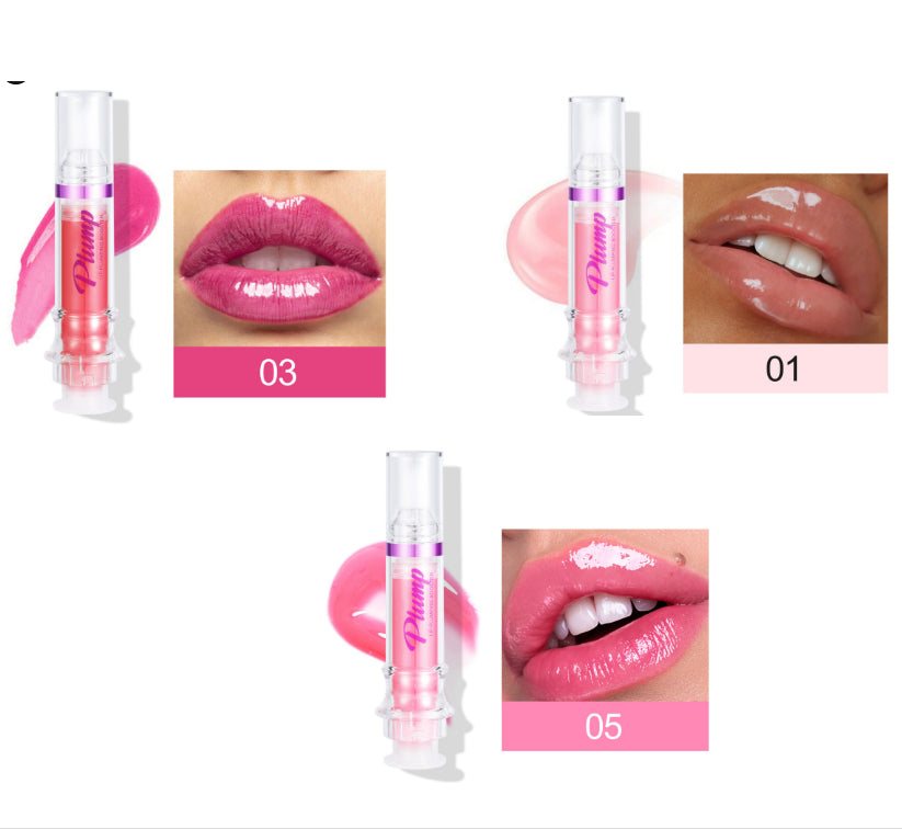 أحمر شفاه سائل لامع | New Tube Lip Rich Lip Color Liquid Lipstick Mirror