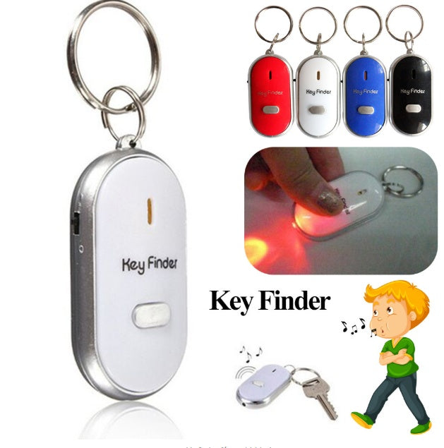 جهاز إيجاد المفاتيح بالصفير والتحكم الصوتي | Key Finder Artifact Whistle Key Lost-proof Device Voice Control
