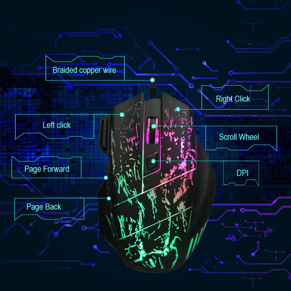 ماوس جيمينج للكمبيوتر بدقة عالية | Computer Gaming Mouse