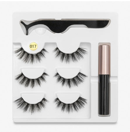 زوج رموش مغناطيسية عصرية بدون غراء | A Pair Of False Eyelashes With Magnets In Fashion