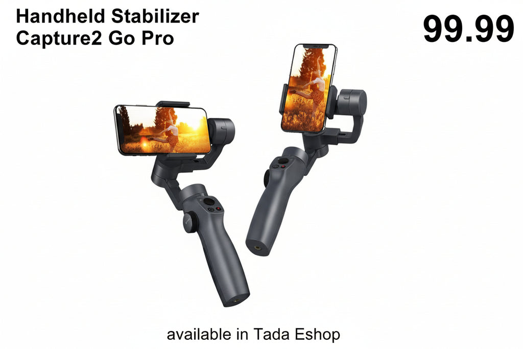 مثبت يدوي Capture2 للهاتف وGoPro | Handheld Stabilizer Capture2