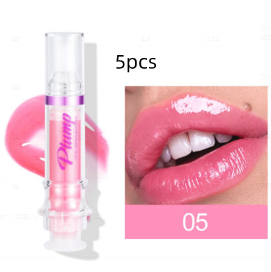 أحمر شفاه سائل لامع | New Tube Lip Rich Lip Color Liquid Lipstick Mirror