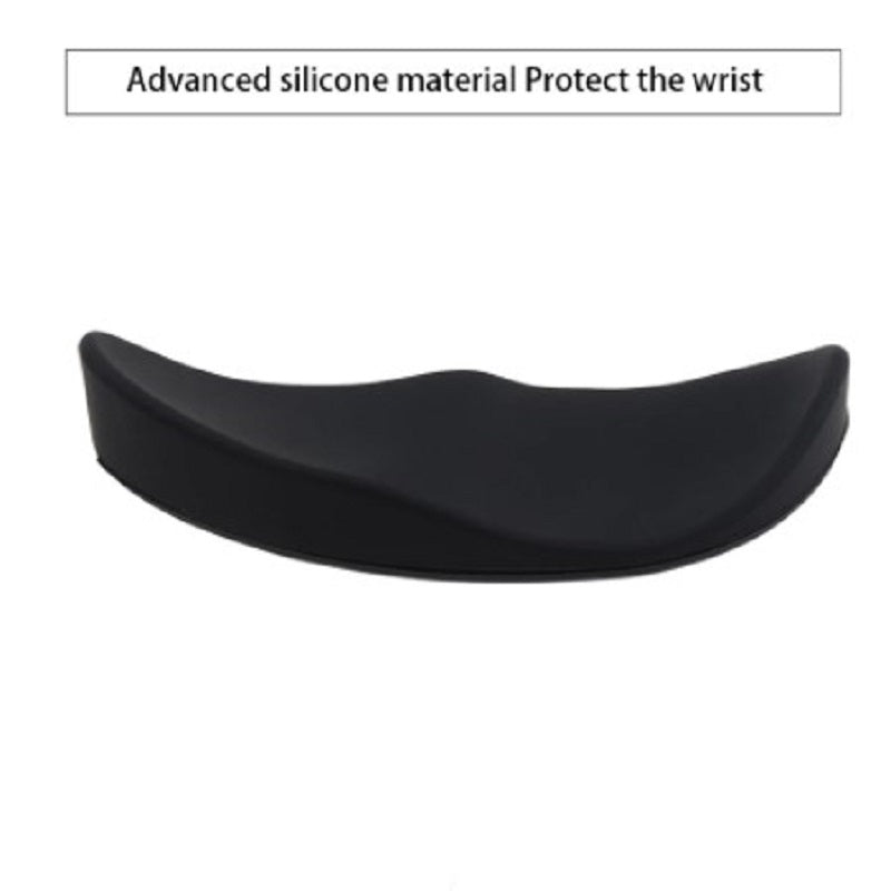 مسند معصم سيليكون للماوس مضاد للانزلاق | Ergonomic Mouse Wrist Rest Mouse Pads Silicon Gel Non-Slip