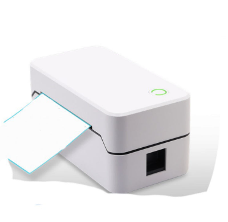 طابعة ملصقات حرارية بلوتوث للشحن والباركود | Thermal Label Printer Bluetooth Express Electronic Face Single Bar Code Sticker