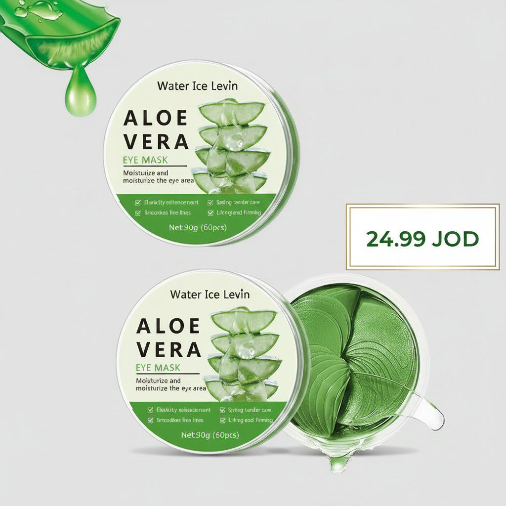 60Pcs Aloe Vera Collagen Eye Mask anti Dark Circles Removal Eyes Bags Moisturizing Firming Eye Patches Eyes Skin Care Products