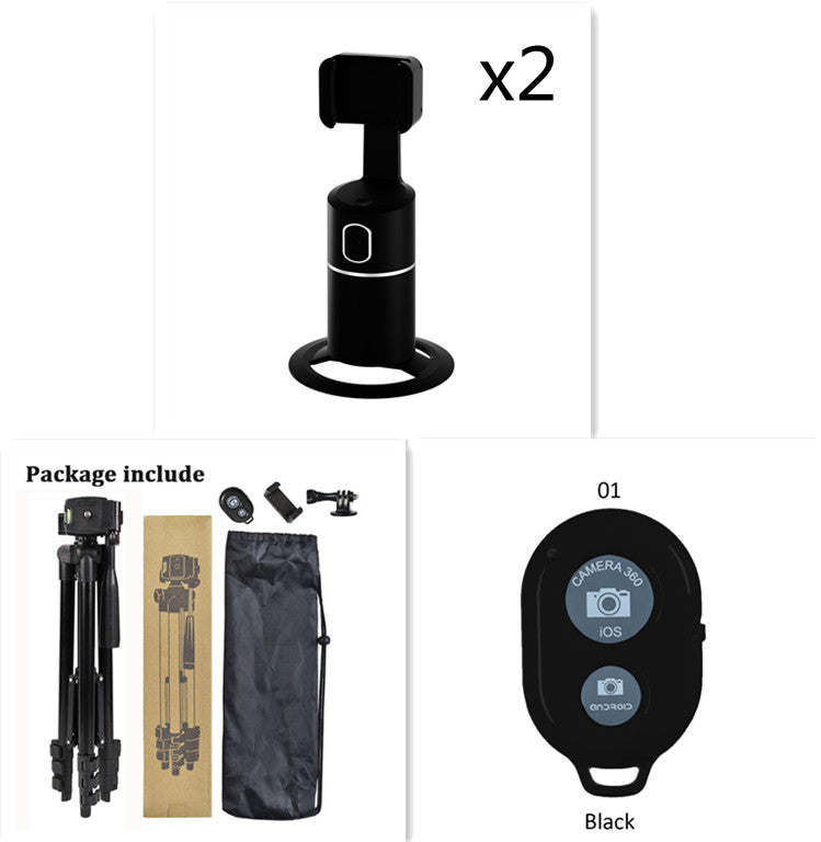 Smart Face Recognition Tracking PTZ Mobile Phone Stand Live Broadcast | حامل هاتف ذكي بتتبع الوجه للبث المباشر