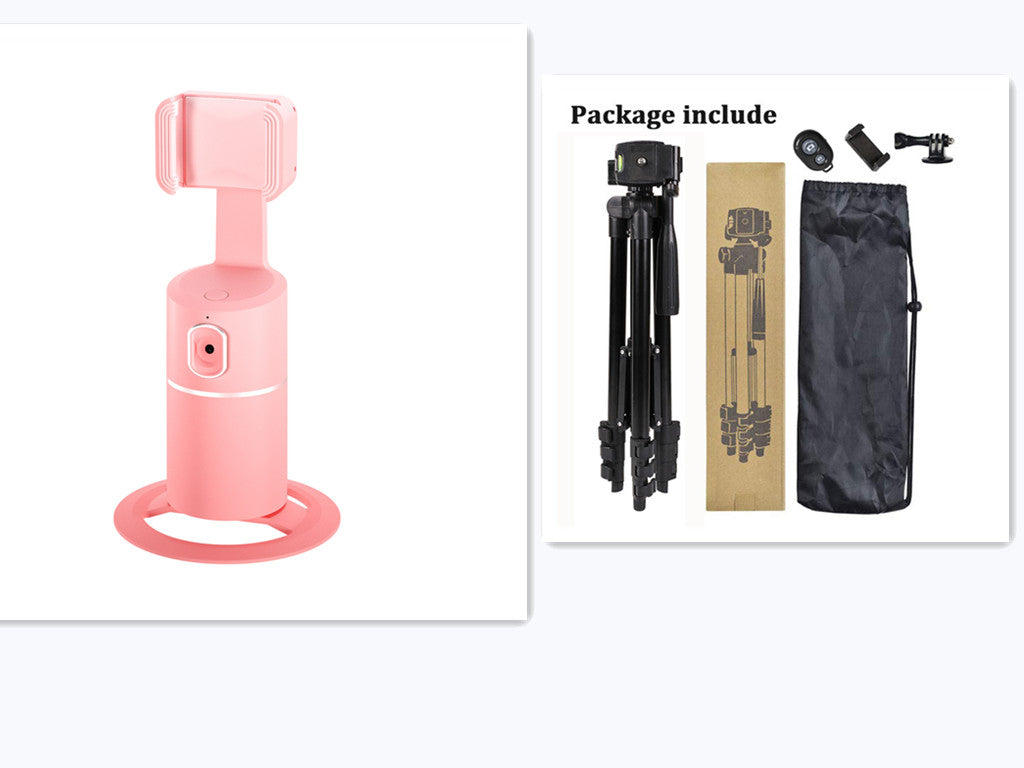 Smart Face Recognition Tracking PTZ Mobile Phone Stand Live Broadcast | حامل هاتف ذكي بتتبع الوجه للبث المباشر