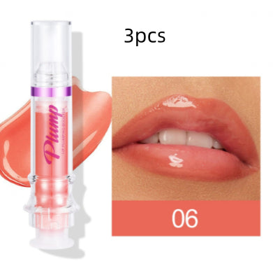 أحمر شفاه سائل لامع | New Tube Lip Rich Lip Color Liquid Lipstick Mirror