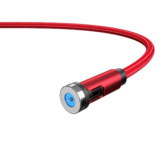 كابل شحن مغناطيسي دوار 360 درجة سريع الشحن | Essager Rotate Magnetic Cable 360 Degree USB Type C Fast Charging