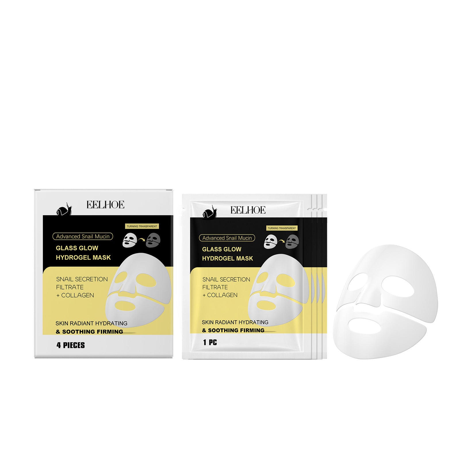 قناع مرطب وشاد بمخاط الحلزون | Snail Mucin Moisturizing Mask