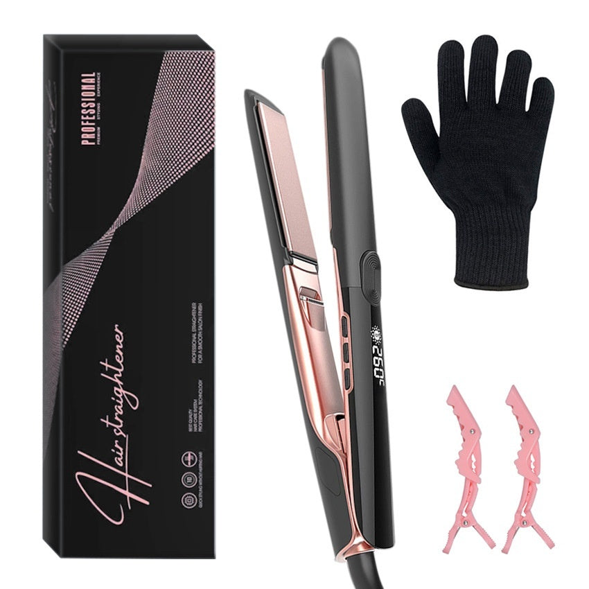 مكواة شعر بالأيونات السالبة 2 في 1 | Hair Straightener Anion Hair Straighter Hair Curler