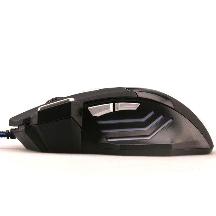 ماوس جيمينج USB بإضاءة ملونة متغيرة 6 أزرار | USB Gaming Mouse 6 Buttons Colorful LED