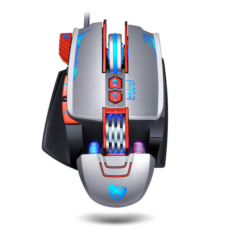 ماوس جيمينج Thunder Wolf V9 احترافي | Thunder Wolf V9 Gaming Mouse Gaming Machine