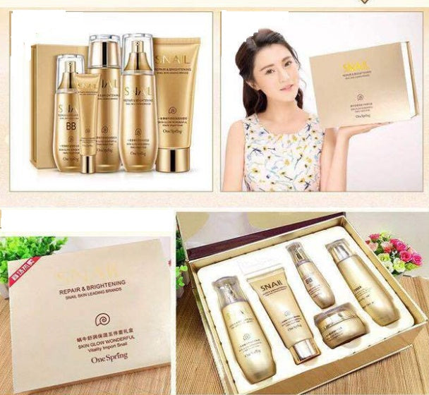 طقم عناية بالبشرة 6 قطع مرطب ومرطب | 6pcs Moisturizing And Hydrating Skin Care Set Cosmetics