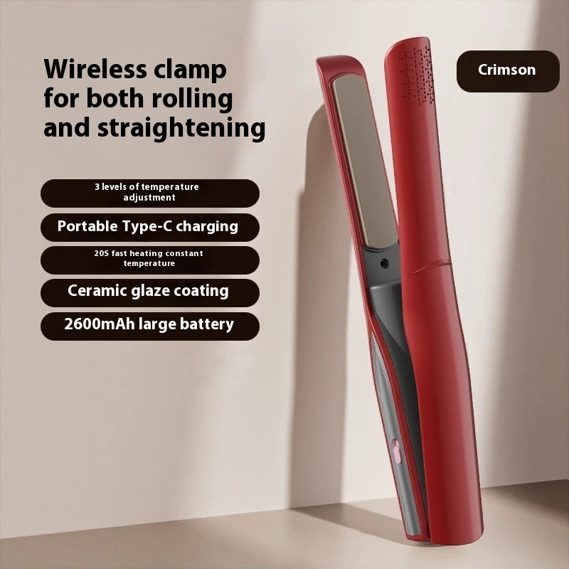 مكواة شعر محمولة بشحن USB | Radio Splint Hair Straightener Portable USB Charging