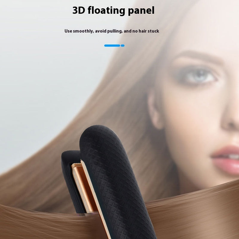 مكواة شعر 2 في 1 بشاشة رقمية وتحكم بدرجة الحرارة | Digital Display 6-speed Temperature Control Hair Straightener Ceramic Coating 2-in-1