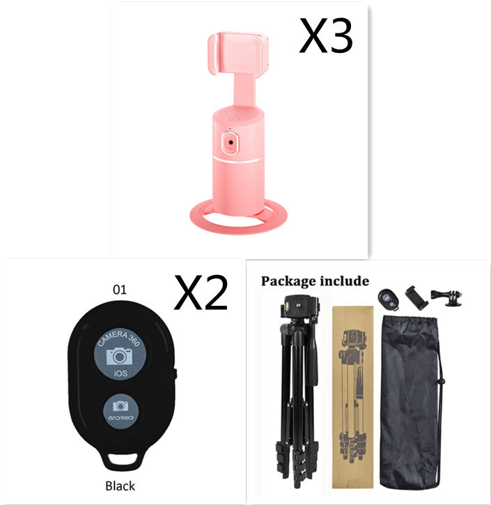 Smart Face Recognition Tracking PTZ Mobile Phone Stand Live Broadcast | حامل هاتف ذكي بتتبع الوجه للبث المباشر