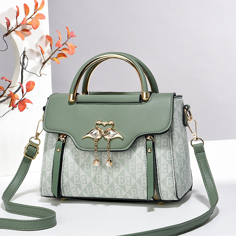 حقيبة توت نسائية أنيقة متعددة الاستخدام كتف وسحاب | Womens Stylish Versatile Tote Shoulder And Crossbody Bag