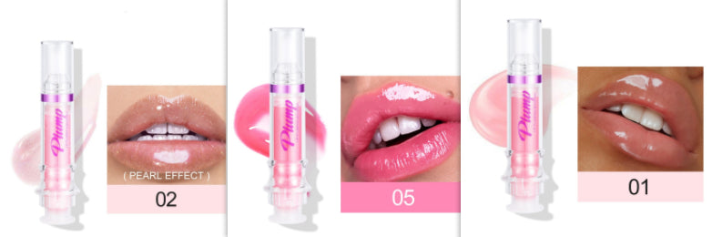 أحمر شفاه سائل لامع | New Tube Lip Rich Lip Color Liquid Lipstick Mirror