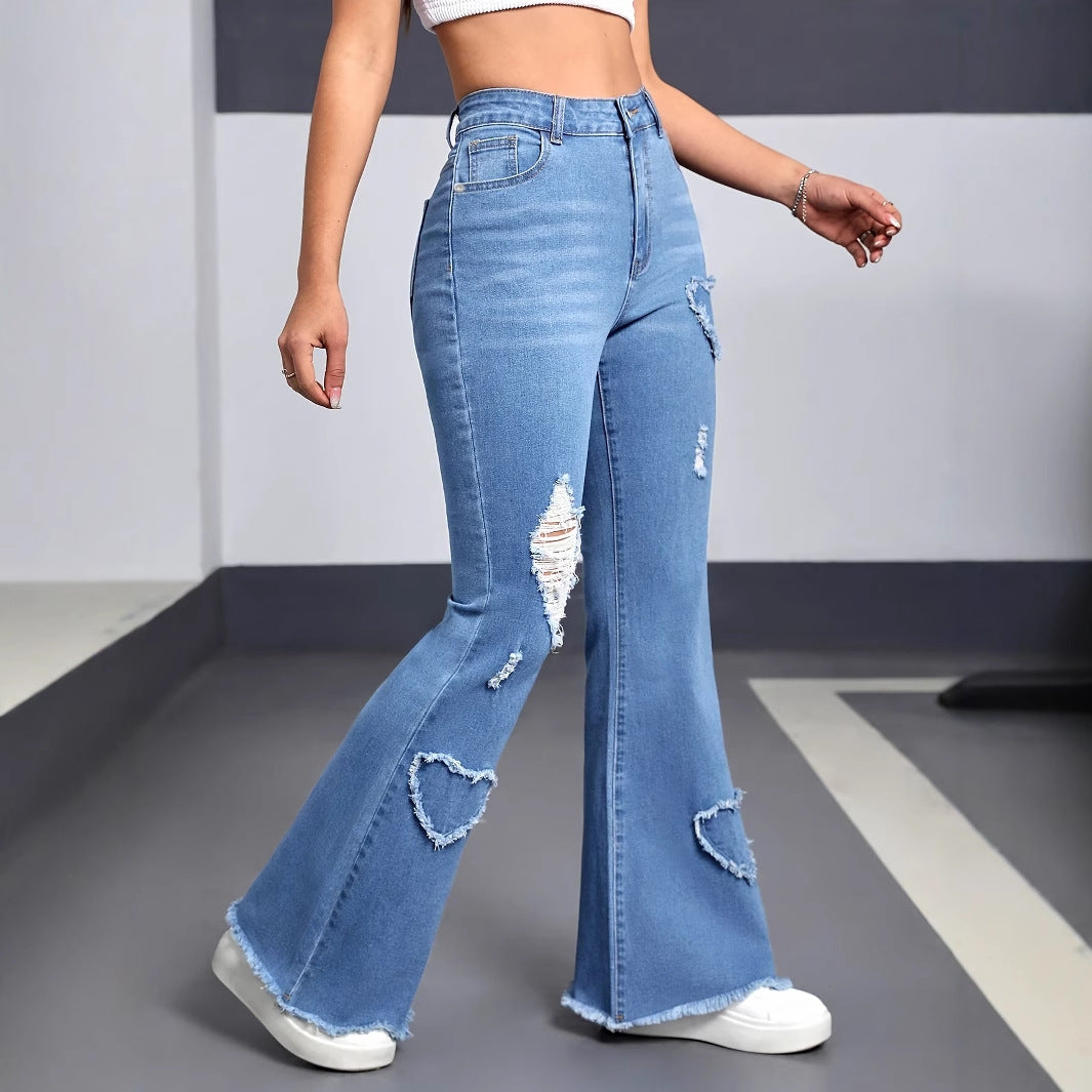 جينز نسائي كاجوال أنيق | Stylish Casual Denim Jeans For Women