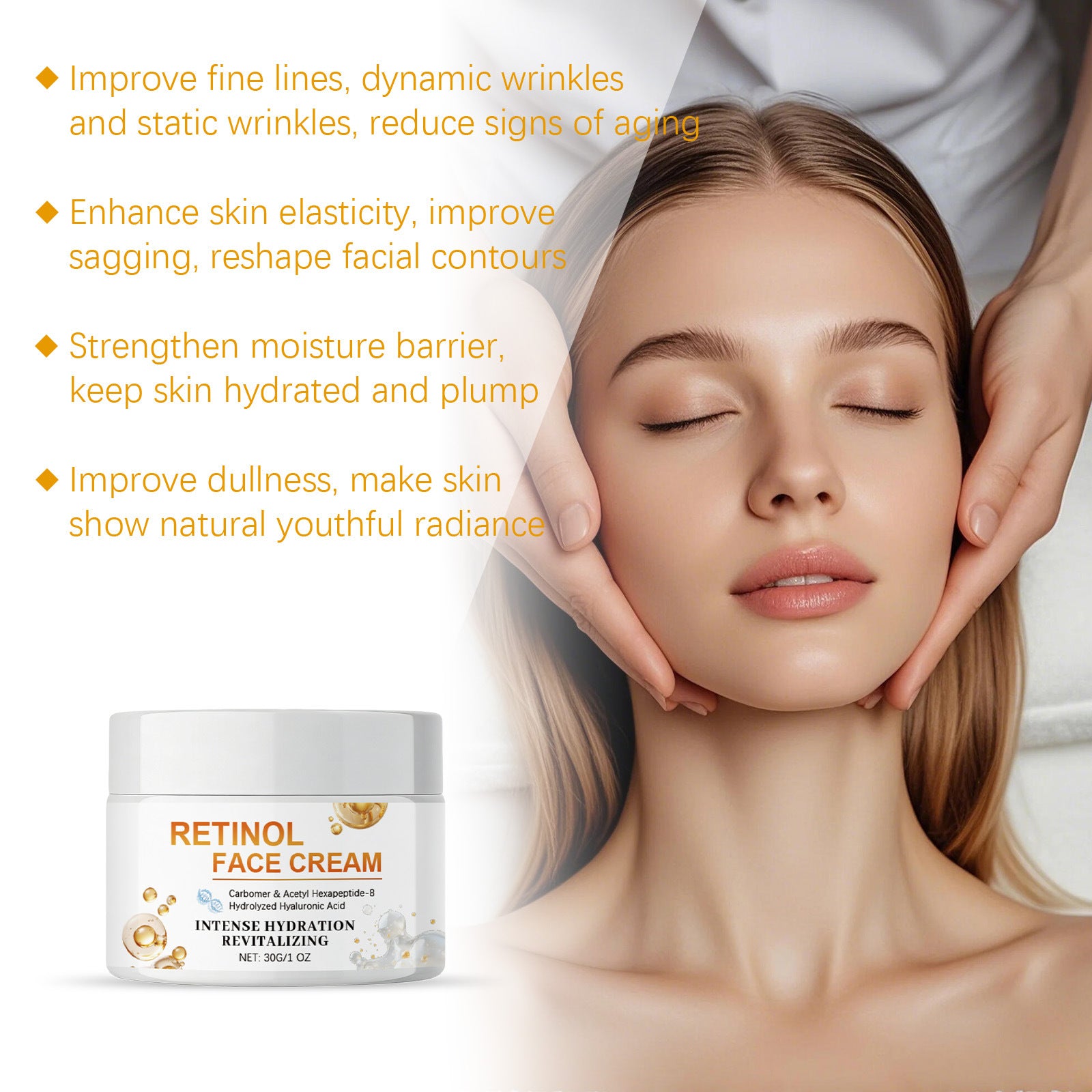 كريم ريتينول للعناية بالبشرة ومكافحة التجاعيد | Retinol Skincare Cream
