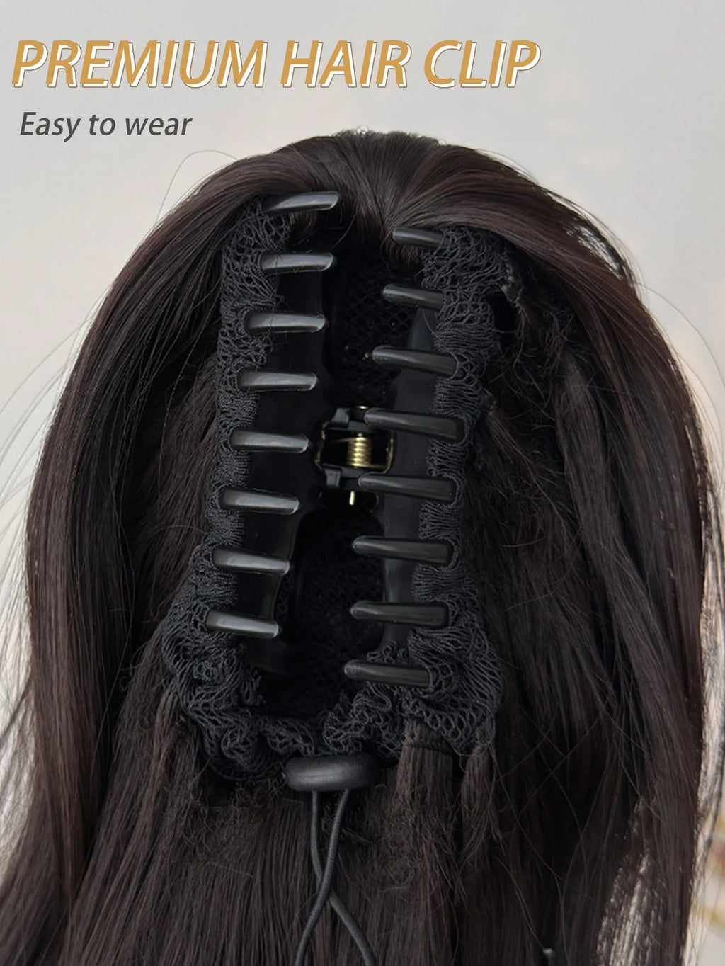 Claw Ponytail Extension Hair 