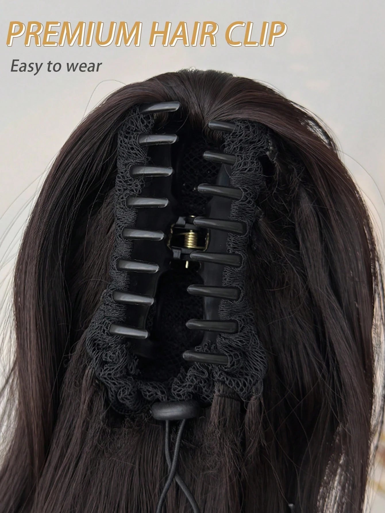 Claw Ponytail Extension Hair 