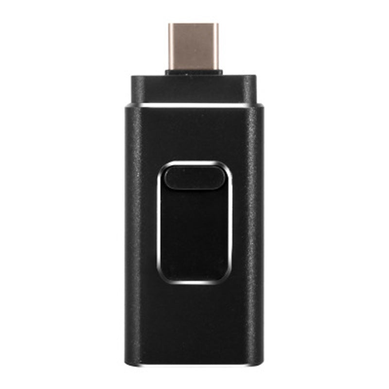 كابل شحن متعدد 4 في 1 متوافق مع آيفون وأندرويد | Compatible With Apple 4 In 1 Stick For iPhone Android Type C USB Key