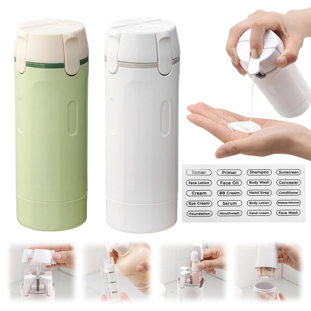 حافظة سفر 4 في 1 محمولة | 4 In 1 Travel Dispenser Portable Travel Bottles