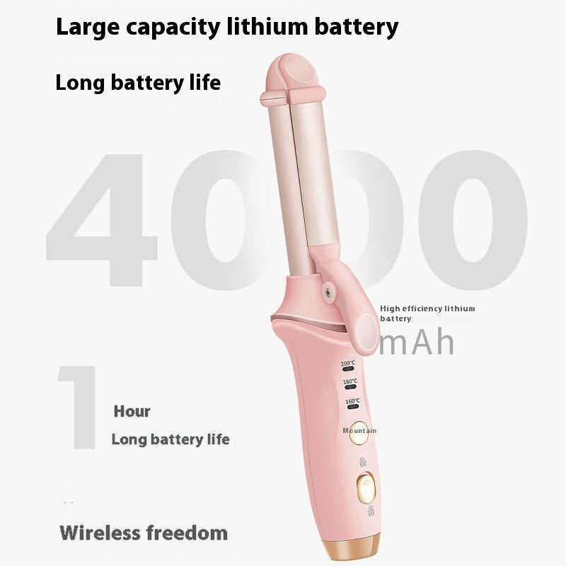 مكواة شعر 2 في 1 للفرد والتمويج | Two-in-one Hair Curler Hair Curler And Straightener Dual-use Bangs Hair Curler