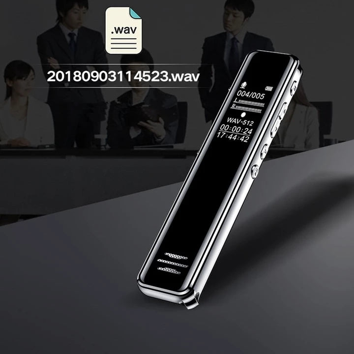 قلم تسجيل صوتي احترافي عالي الدقة بخاصية تقليل الضوضاء | High Definition Noise Reduction Professional Recording Pen