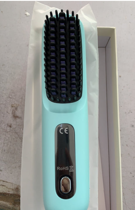 مشط تمليط لاسلكي 2 في 1 | 2 In 1 Straight Hair Comb Wireless Hair Straightener Brush