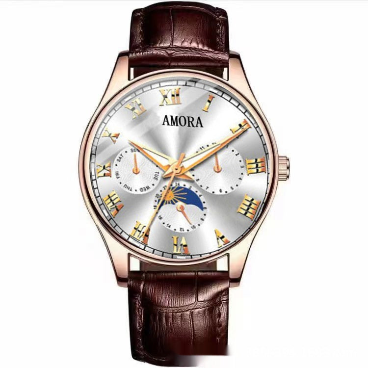 ساعة كوارتز مضيئة مقاومة للماء غير ميكانيكية | Luminous Quartz Nonmechanical Watch With Water Resistance