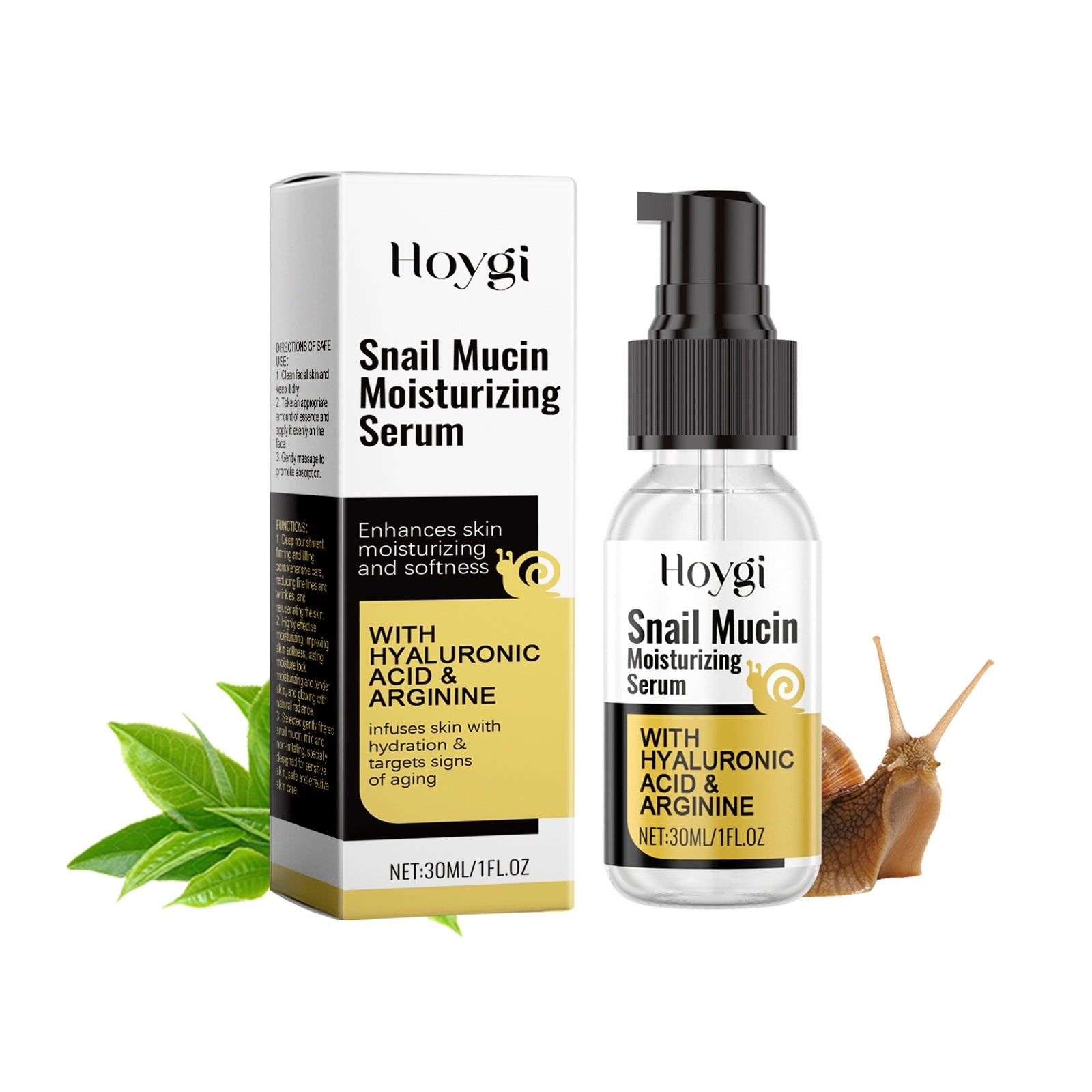 سيروم مرطب بمخاط الحلزون | Snail Mucin Moisturizing Serum