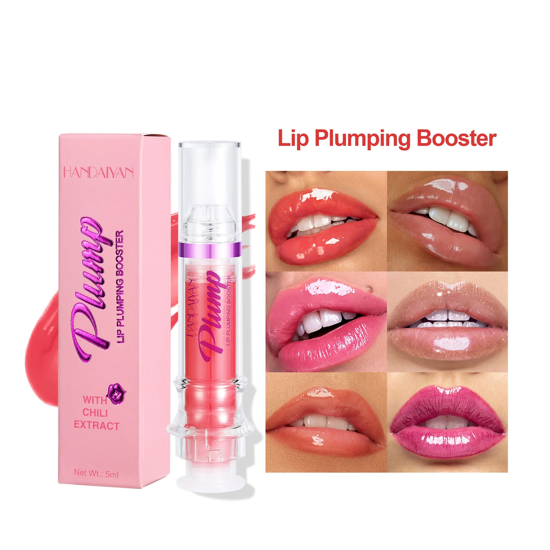 أحمر شفاه سائل لامع | New Tube Lip Rich Lip Color Liquid Lipstick Mirror