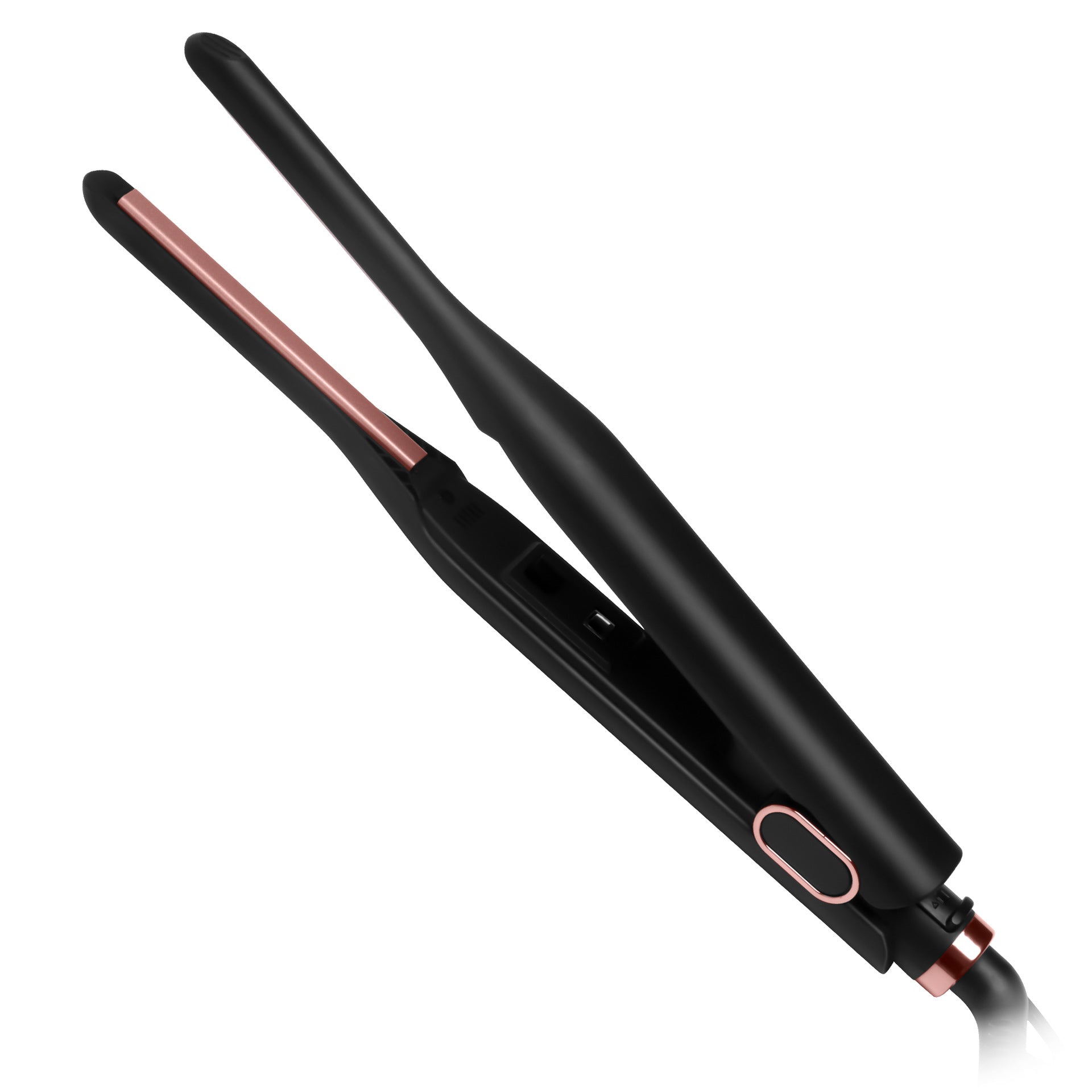 مكواة شعر ميني سريعة التسخين للفرد والتمويج | Quick Thermal Wide Voltage Mini Hair Straightener Hair Straightening Plate Hair Curler