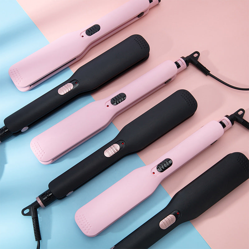مكواة شعر كهربائية 2 في 1 | Hair Curler And Straightener Dual-use Electric Hair Straightener
