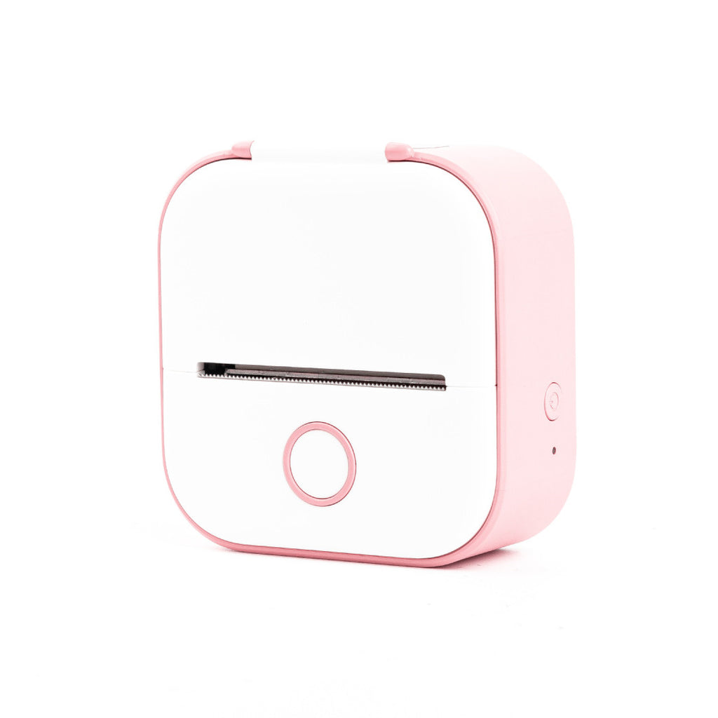 طابعة ملصقات حرارية محمولة بلوتوث للصور والبطاقات والأسئلة | Portable Mini Thermal Label Printer Home Photo Printer Bluetooth Mini Label Printer