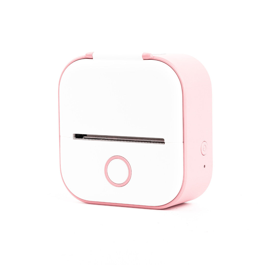 طابعة ملصقات حرارية محمولة بلوتوث للصور والبطاقات والأسئلة | Portable Mini Thermal Label Printer Home Photo Printer Bluetooth Mini Label Printer