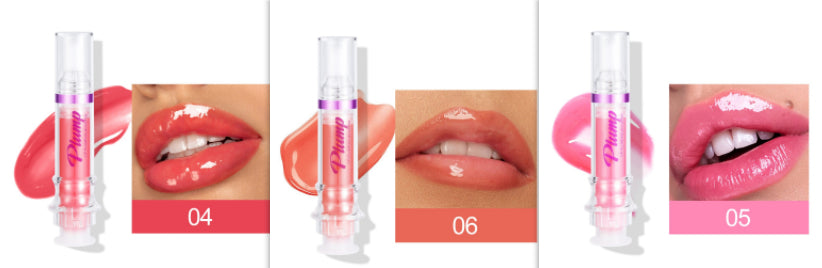 أحمر شفاه سائل لامع | New Tube Lip Rich Lip Color Liquid Lipstick Mirror