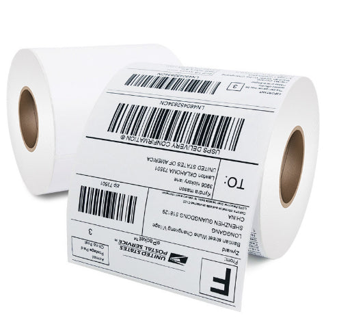 طابعة ملصقات حرارية بلوتوث للشحن والباركود | Thermal Label Printer Bluetooth Express Electronic Face Single Bar Code Sticker