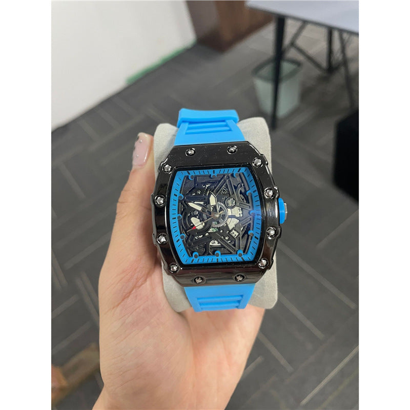 ساعة رجالية أسطوانية مضيئة | Cylindrical Mens Watch Luminous Quartz Movement