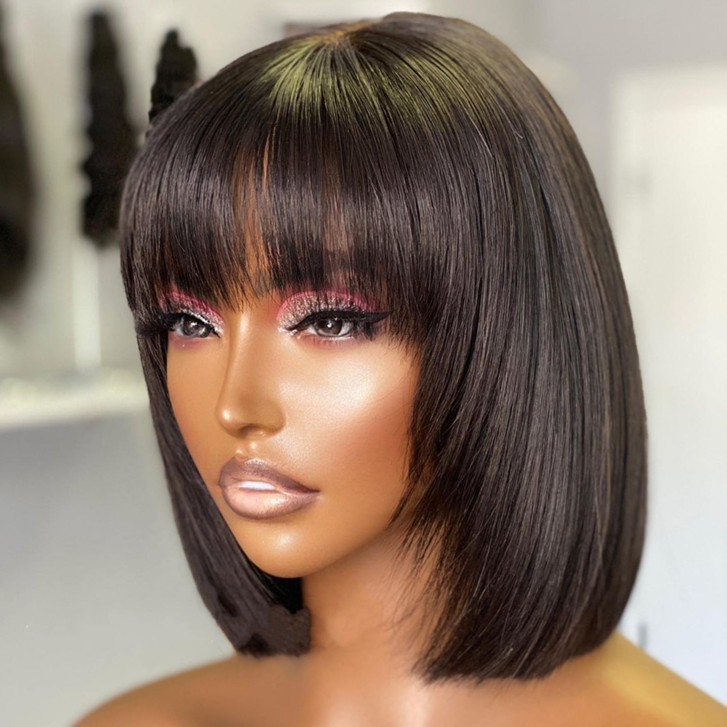 Su Bob's Human Hair Lace Wig | باروكة شعر طبيعي بدانتيل من سو بوب
