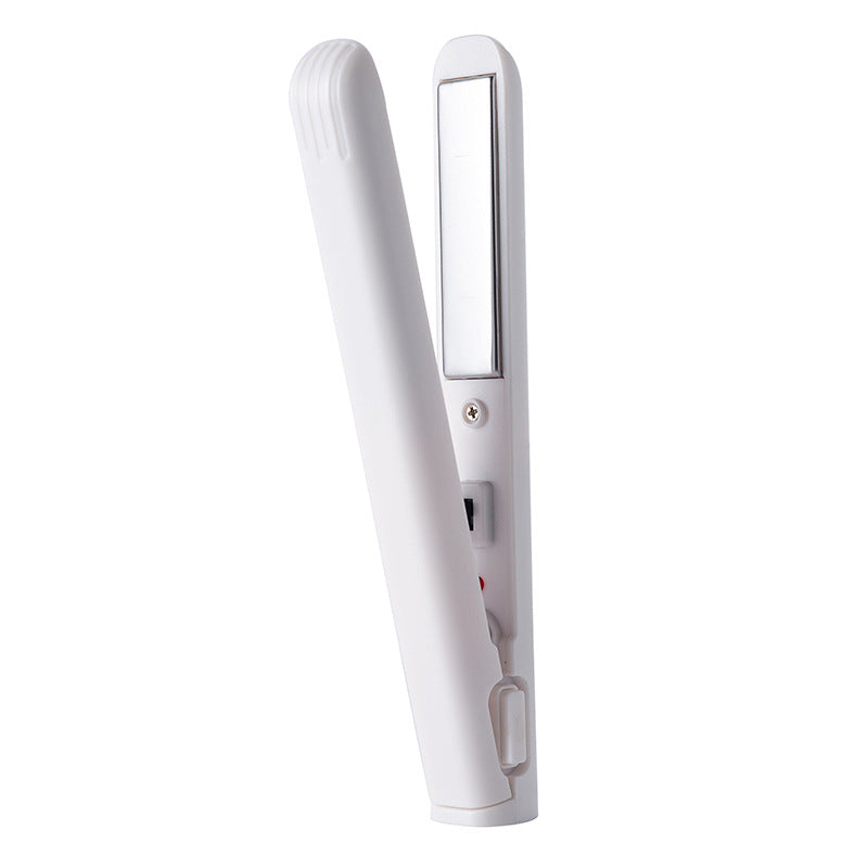 مكواة شعر ميني 2 في 1 محمولة بمنفذ USB | Hair Curler And Straightener Dual-use Portable Usb Interface Mini Hair Styling Iron