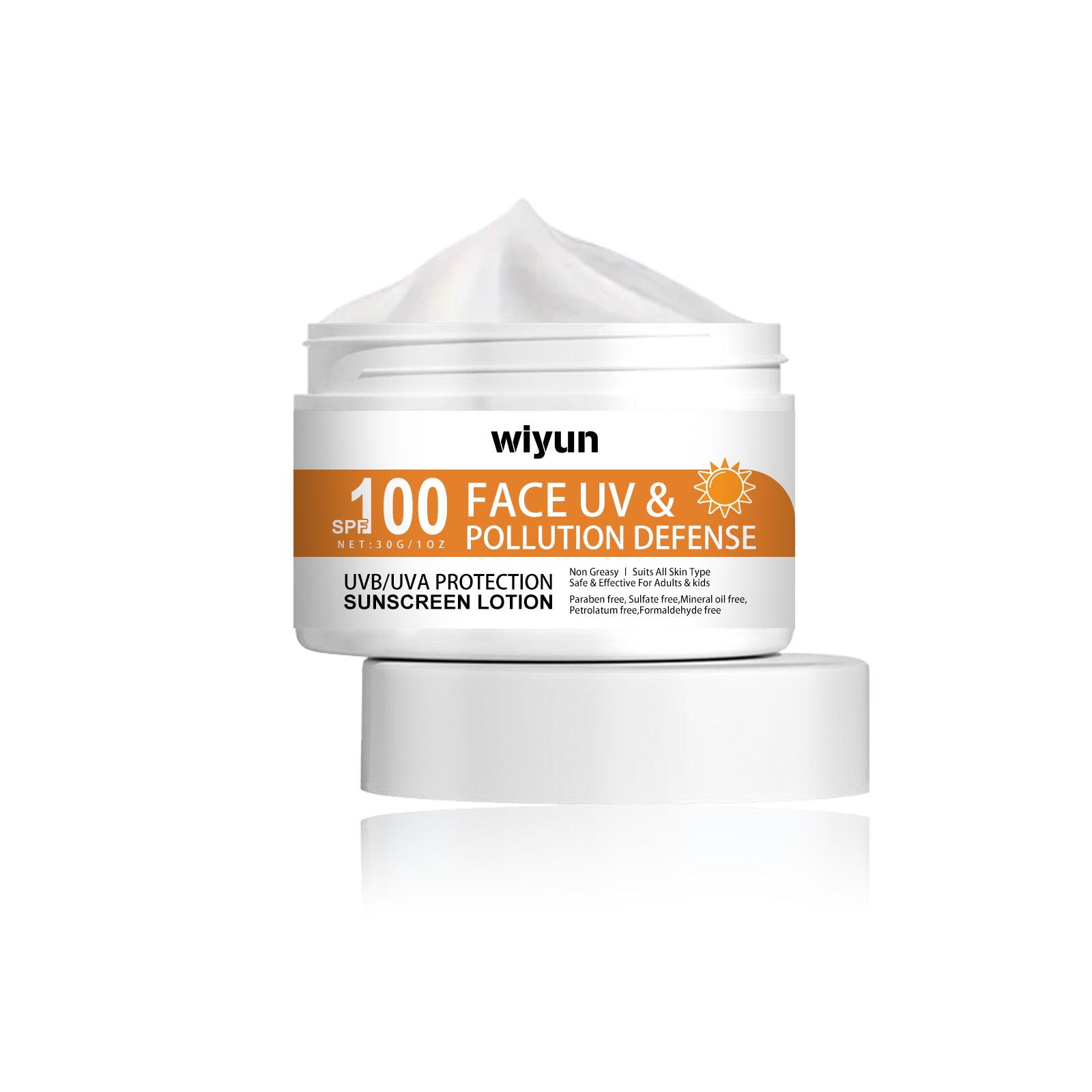 واقي شمس لطيف بحمض الهيالورونيك وفيتامين E | Mild Hyaluronic Sunscreen