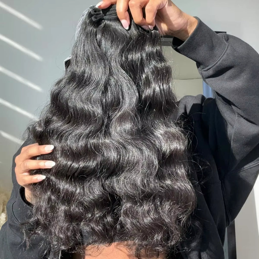TOP Sale Raw Natural Wavy 100% Cambodian Burmese Human Hair Weave Virgin Soft Burmese Curly Cambodian Hair Bundles
