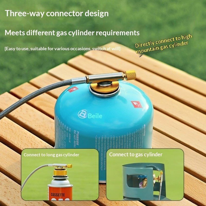 موقد غاز محمول متعدد الوظائف للرحلات الخارجية | Portable Cassette Gas Stove Outdoor All-in-one